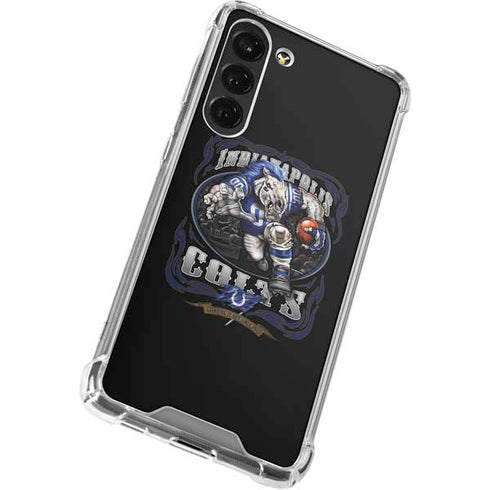 Liquid Blue NFL Indianapolis Colts Running Back Galaxy S24 FE Clear Case